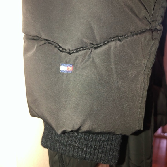 Tommy Hilfinger Women’s Faux Fur Trimmed Hooded Coat, Size Medium - Picture 6 of 7